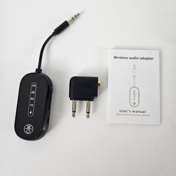 Wireless 5.4 Bluetooth Audio Transmitter & Receiver 2-In-1 Adapter 3.5mm Aux RCA - Picture 9 of 13